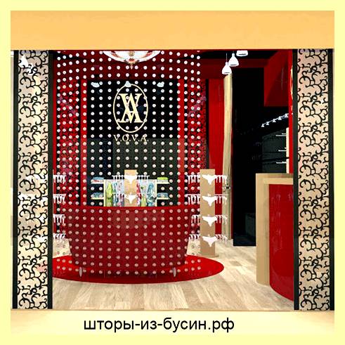 Шторы на межкомнатный проем (штора, межкомнатный, проесть, визуально увеличить пространство, которые нанизаны кусочки) Шторы на межкомнатный проем