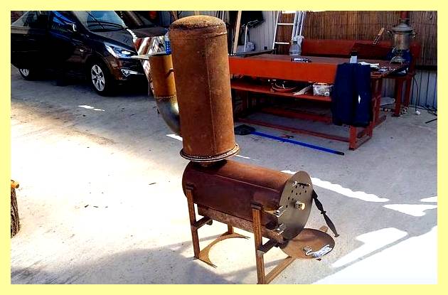 Чертежи печки из газового баллона