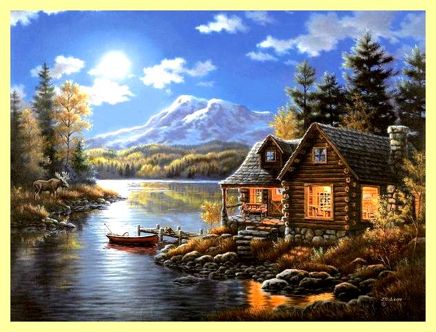 Шале дома на берегу моря фото