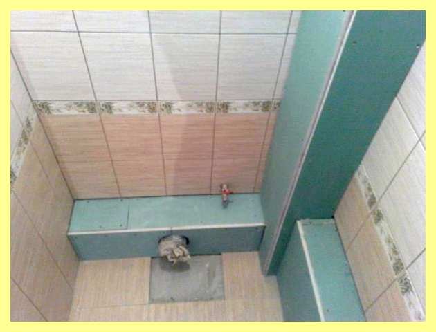 Штукатурка короба из гипсокартона