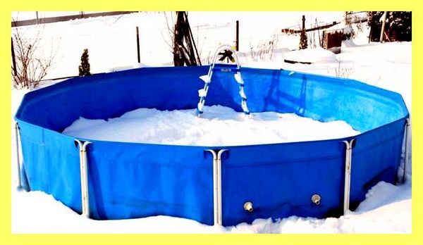 Что можно положить под бассейн каркасный