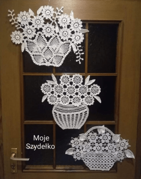Элементы декора крючком